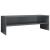 Dulap TV, gri extralucios, 120x40x40 cm, lemn prelucrat GartenMobel Dekor