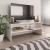 Dulap TV, alb, 100x40x40 cm, lemn prelucrat GartenMobel Dekor