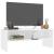 Dulap TV, alb, 100x40x40 cm, lemn prelucrat GartenMobel Dekor