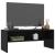 Dulap TV, negru, 100x40x40 cm, lemn prelucrat GartenMobel Dekor