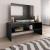 Dulap TV, negru, 100x40x40 cm, lemn prelucrat GartenMobel Dekor