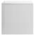 Noptiere, 2 buc., alb extralucios, 40x30x30 cm, lemn prelucrat GartenMobel Dekor