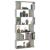 Bibliotecă/Separator, gri beton, 80x24x192 cm, lemn prelucrat GartenMobel Dekor