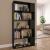 Bibliotecă/Separator cameră negru, 80x24x159 cm, lemn prelucrat GartenMobel Dekor