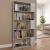Bibliotecă/Separator, gri beton, 80x24x159 cm, lemn prelucrat GartenMobel Dekor