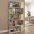 Bibliotecă/Separator cameră alb&stejar sonoma 80x24x159 cm PAL GartenMobel Dekor