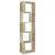 Bibliotecă/Separator, stejar sonoma 45x24x159 cm lemn prelucrat GartenMobel Dekor