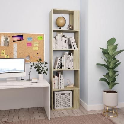 Bibliotecă/Separator, stejar sonoma 45x24x159 cm lemn prelucrat GartenMobel Dekor