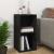 Cutie de depozitare viniluri, negru, 71x34x36 cm, lemn compozit GartenMobel Dekor