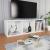 Bibliotecă/Dulap TV, alb, 36x30x114 cm, lemn prelucrat GartenMobel Dekor
