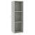 Bibliotecă/Dulap TV, gri beton, 36x30x114 cm, lemn prelucrat GartenMobel Dekor