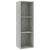 Bibliotecă/Dulap TV, gri beton, 36x30x114 cm, lemn prelucrat GartenMobel Dekor