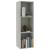 Bibliotecă/Dulap TV, gri beton, 36x30x114 cm, lemn prelucrat GartenMobel Dekor