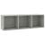 Bibliotecă/Dulap TV, gri beton, 36x30x114 cm, lemn prelucrat GartenMobel Dekor