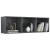 Bibliotecă/Dulap TV gri extralucios 36x30x114 cm lemn prelucrat GartenMobel Dekor