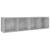 Bibliotecă/Dulap TV, gri beton, 36x30x143 cm, lemn prelucrat GartenMobel Dekor