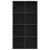 Bibliotecă/Dulap, negru, 66x30x130 cm, lemn prelucrat GartenMobel Dekor