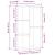 Bibliotecă/Dulap, negru, 50x25x80 cm, lemn prelucrat GartenMobel Dekor