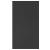 Bibliotecă/Dulap, negru, 50x25x80 cm, lemn prelucrat GartenMobel Dekor