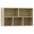 Bibliotecă/Dulap, stejar sonoma, 50x25x80 cm, lemn prelucrat GartenMobel Dekor