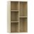 Bibliotecă/Dulap, stejar sonoma, 50x25x80 cm, lemn prelucrat GartenMobel Dekor