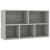 Bibliotecă/Dulap, gri beton, 50x25x80 cm, lemn prelucrat GartenMobel Dekor