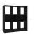 Bibliotecă, negru, 97,5x29,5x100 cm, lemn prelucrat GartenMobel Dekor