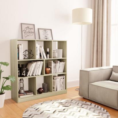 Bibliotecă, stejar sonoma, 97,5x29,5x100 cm, lemn prelucrat GartenMobel Dekor