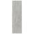 Bibliotecă, gri beton, 97,5x29,5x100 cm, lemn prelucrat GartenMobel Dekor