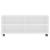 Dulap TV cu rotile, alb, 90x35x35, lemn prelucrat GartenMobel Dekor