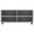 Dulap TV cu rotile, gri beton, 90x35x35, lemn prelucrat GartenMobel Dekor