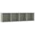 Bibliotecă/Comodă TV, gri beton, 143x30x36 cm GartenMobel Dekor