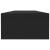 Suport monitor, negru, 100x24x13 cm, lemn prelucrat GartenMobel Dekor