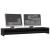 Suport monitor, negru, 100x24x13 cm, lemn prelucrat GartenMobel Dekor