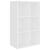 Bibliotecă/Servantă, alb, 66x30x98 cm, PAL GartenMobel Dekor