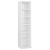 Dulap CD-uri, alb extralucios, 21x20x88 cm, lemn compozit GartenMobel Dekor