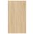 Birou, stejar sonoma, 90x40x72 cm, lemn prelucrat GartenMobel Dekor