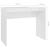 Birou, alb extralucios, 90x40x72 cm, lemn prelucrat GartenMobel Dekor