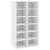 Pantofar, alb, 54x34x100,5 cm, lemn compozit GartenMobel Dekor