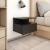 Noptiere suspendate, 2 buc., negru, 40x31x27 cm, lemn prelucrat GartenMobel Dekor