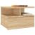 Noptiere suspendate, 2 buc., stejar sonoma, 40x31x27 cm GartenMobel Dekor