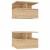 Noptiere suspendate, 2 buc., stejar sonoma, 40x31x27 cm GartenMobel Dekor