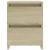 Noptiere, 2 buc., stejar sonoma, 30x30x40 cm, lemn prelucrat GartenMobel Dekor