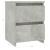 Noptiere, 2 buc., gri beton, 30x30x40 cm, lemn prelucrat GartenMobel Dekor