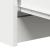 Dulap, alb, 60x35x98,5 cm, lemn compozit GartenMobel Dekor