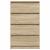 Dulap, stejar sonoma, 60x35x98,5 cm, lemn prelucrat GartenMobel Dekor