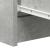 Dulap, gri beton, 60x35x98,5 cm, lemn prelucrat GartenMobel Dekor