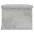 Dulap de perete cu sertare, gri beton, 60x26x18,5 cm GartenMobel Dekor