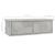 Dulap de perete cu sertare, gri beton, 60x26x18,5 cm GartenMobel Dekor