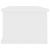 Raft de perete cu sertare, alb, 88x26x18,5 cm, lemn prelucrat GartenMobel Dekor